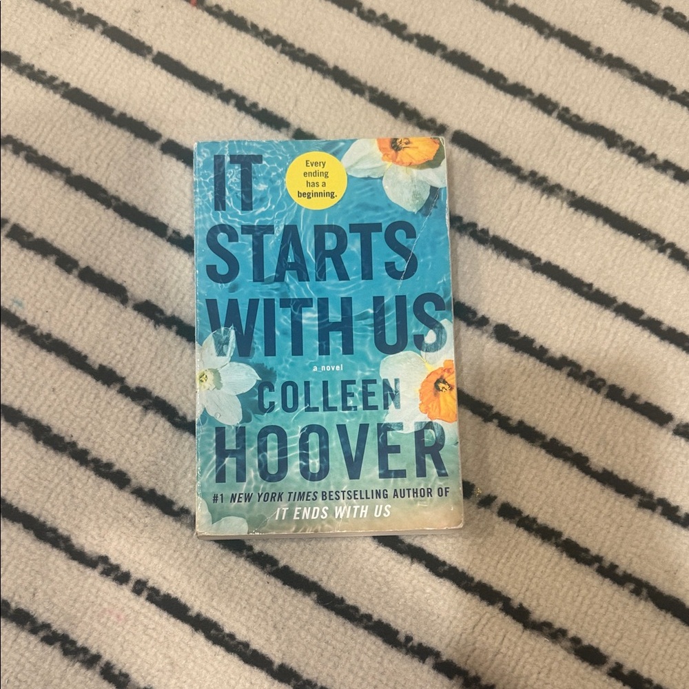 It Starts With Us by Colleen Hoover Book
